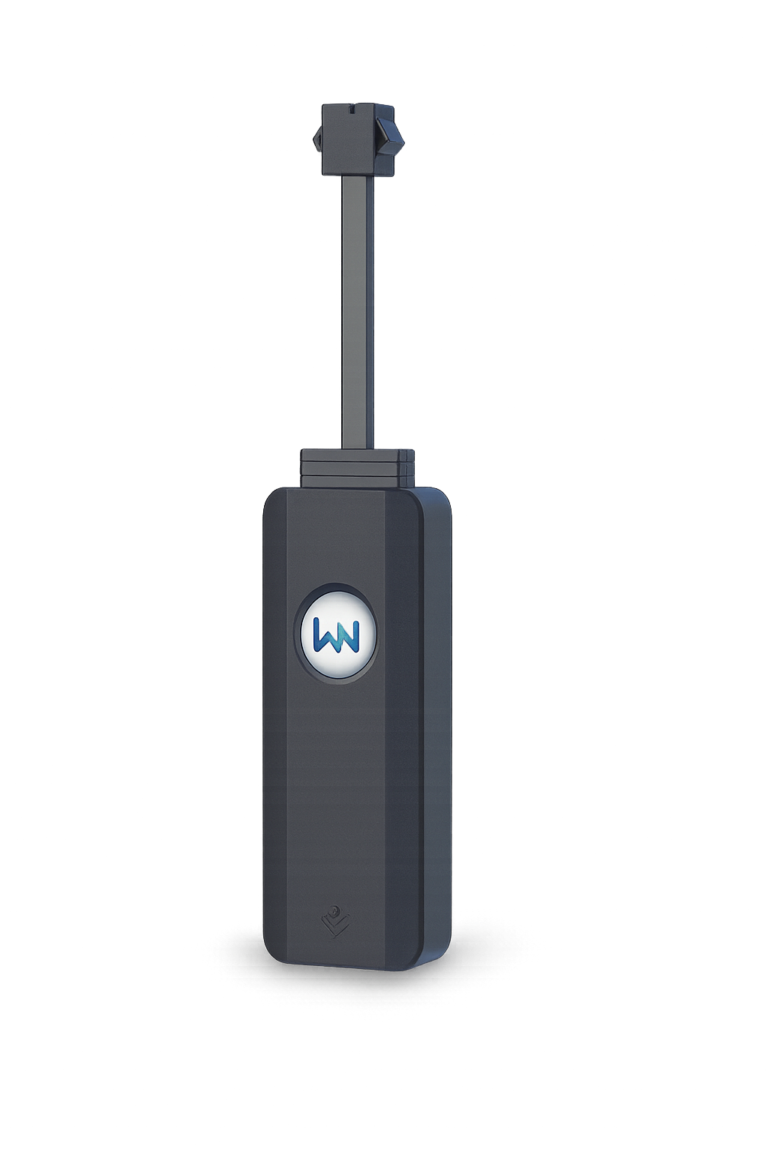 Rastreador GPS WanWayTech GS900 inalámbrico con batería de larga duración e imán potente para rastreo de activos.
