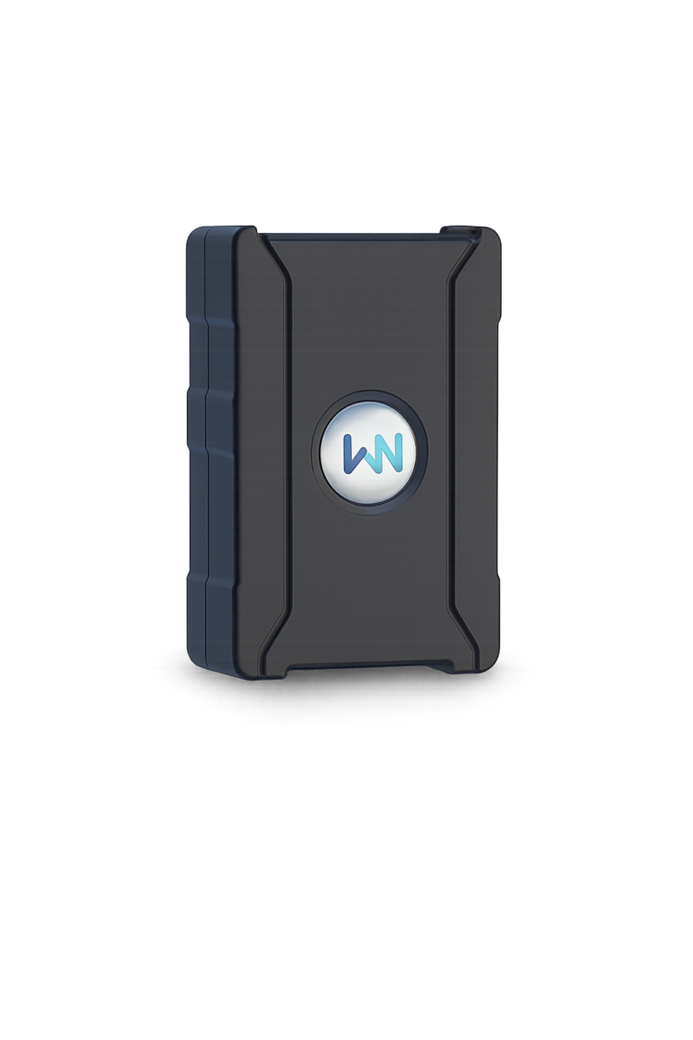 Rastreador GPS WanWayTech S20 inalámbrico de larga duración con imán potente para activos y contenedores.